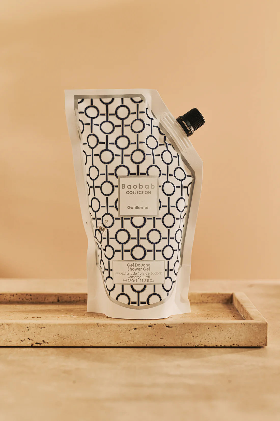 BAOBAB Рефилл, Гель для душа Gentlemen из коллекции Body Wellness: ром, шафран