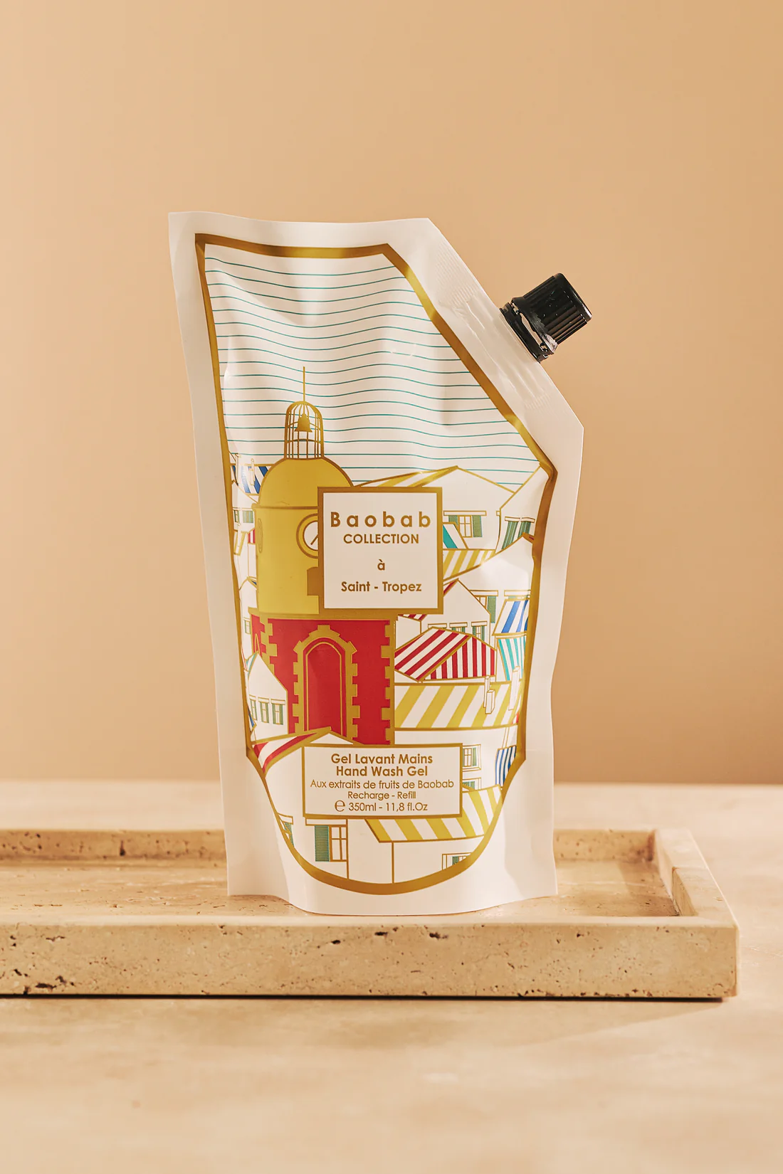 BAOBAB Рефилл, Моющий гель для рук Saint-Tropez из коллекции Body Wellness: мята, тимьян, базилик, розмарин, черная смородина
