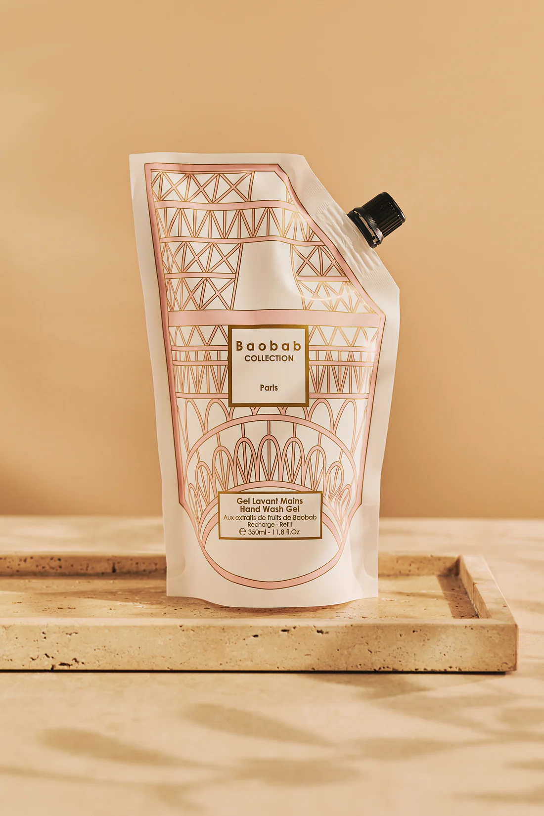 BAOBAB Рефилл, Моющий гель для рук Paris из коллекции Body Wellness: тюльпан, липа, каштан