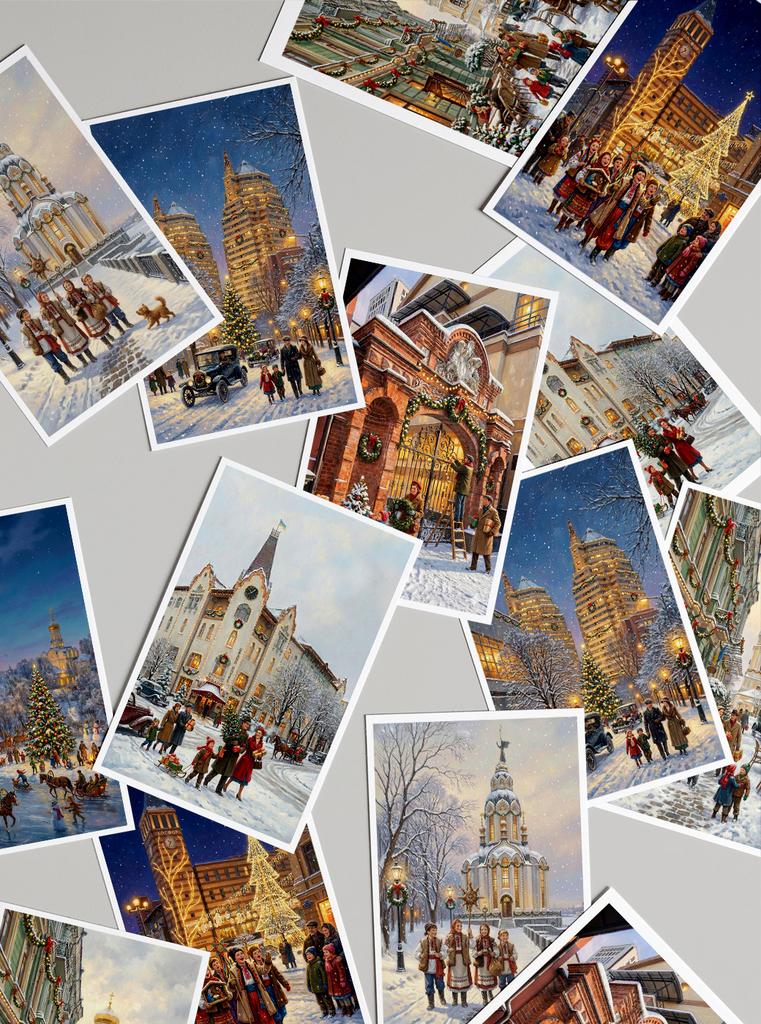 Набір листівок. Christmas Charming Dnipro