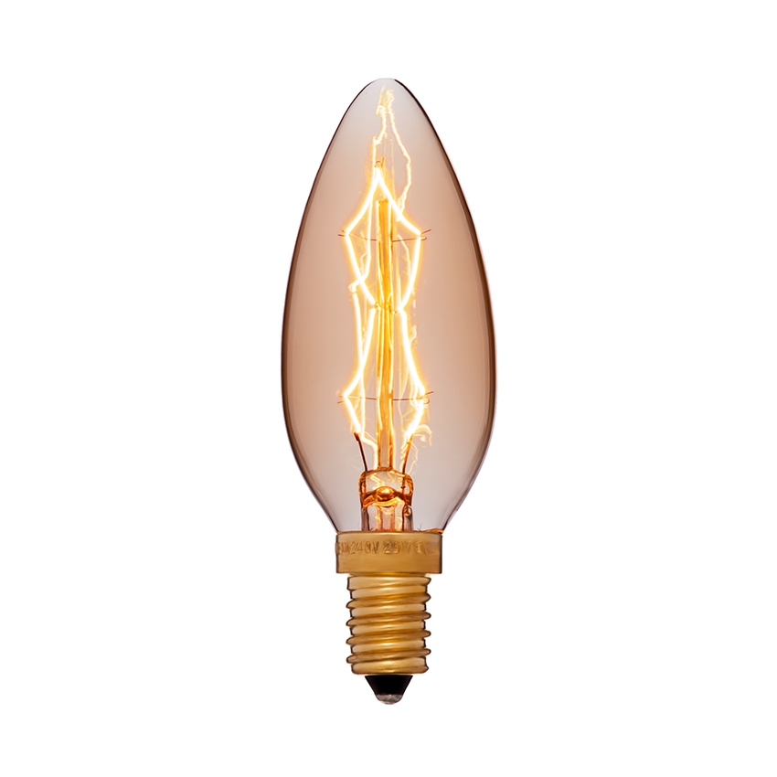 Лампа Эдисона: особенности света и фото в интерьере