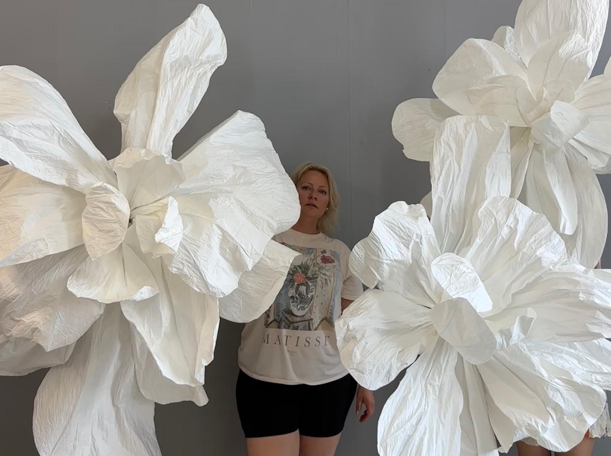 Giant Paper Flowers