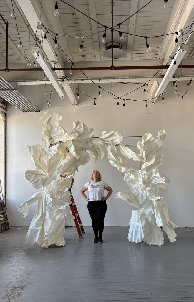 Oversized  Arch Leaves