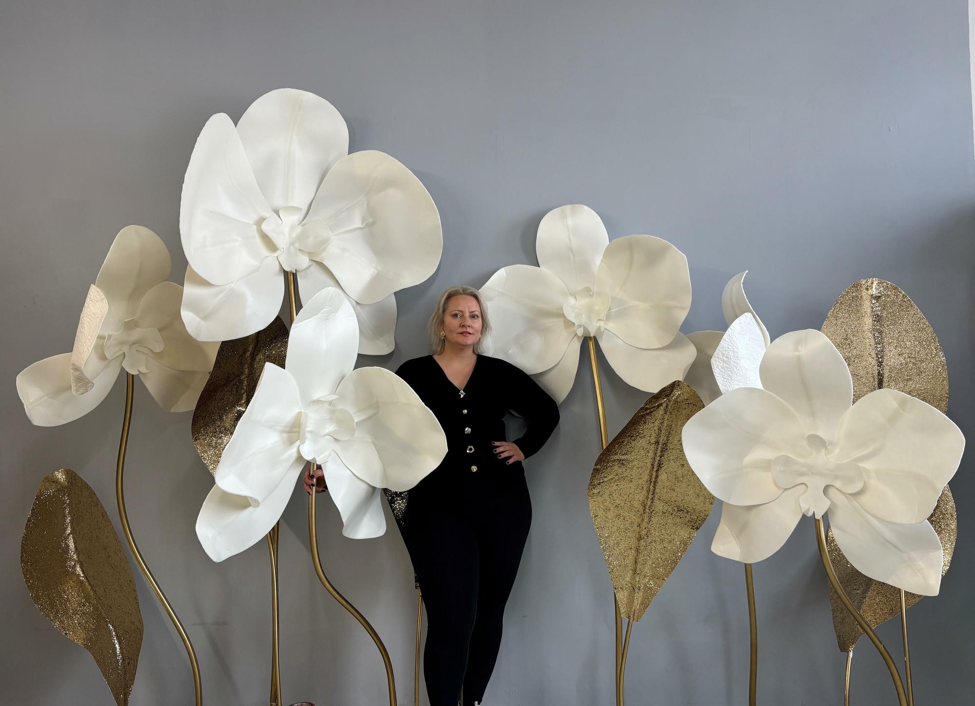 Rental Set #20 GIANT WHITE ORCHIDS