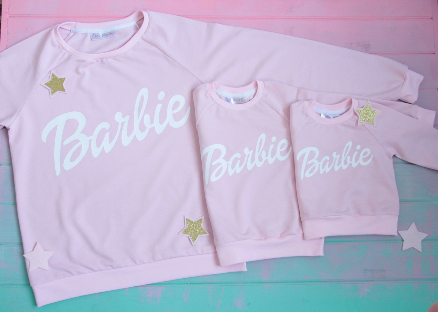 Cвитшоты розовые с "Barbie"