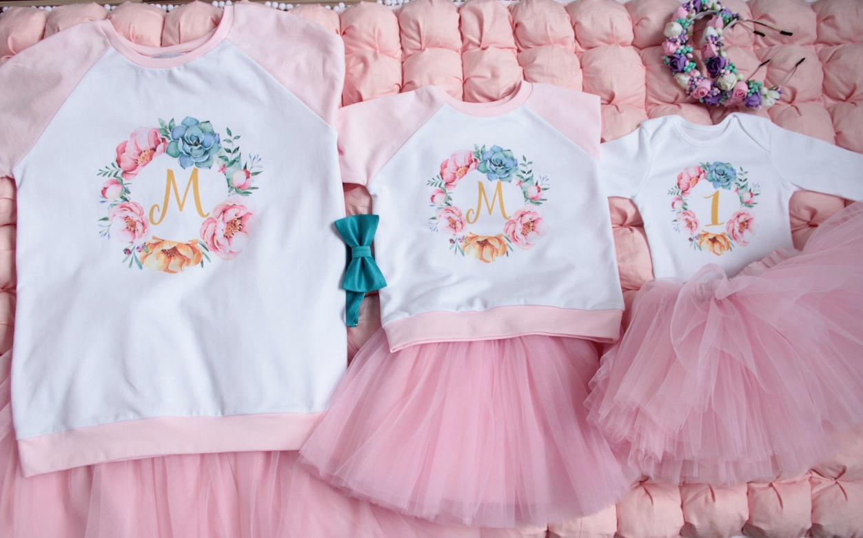 Свитшот с инициалами