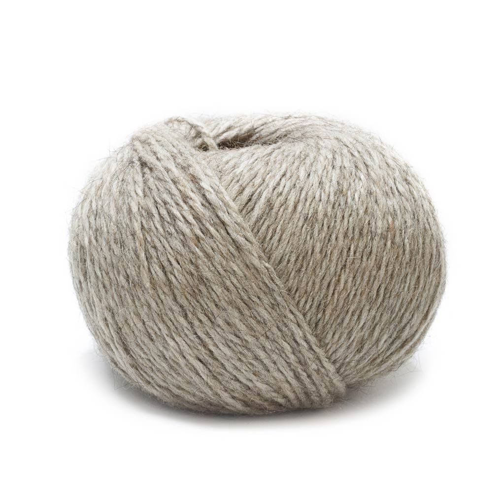 Пряжа Zealana Kauri Fingering цвет K01 Natural | Wool Story