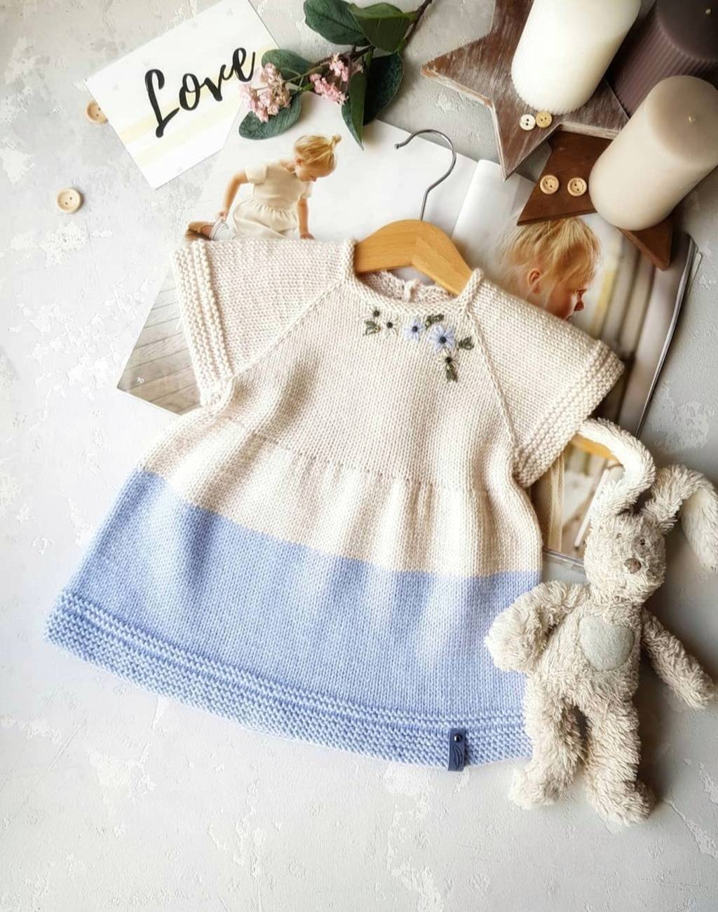 Кардиган “Cozy Cardi” + платье "Mary Dress"