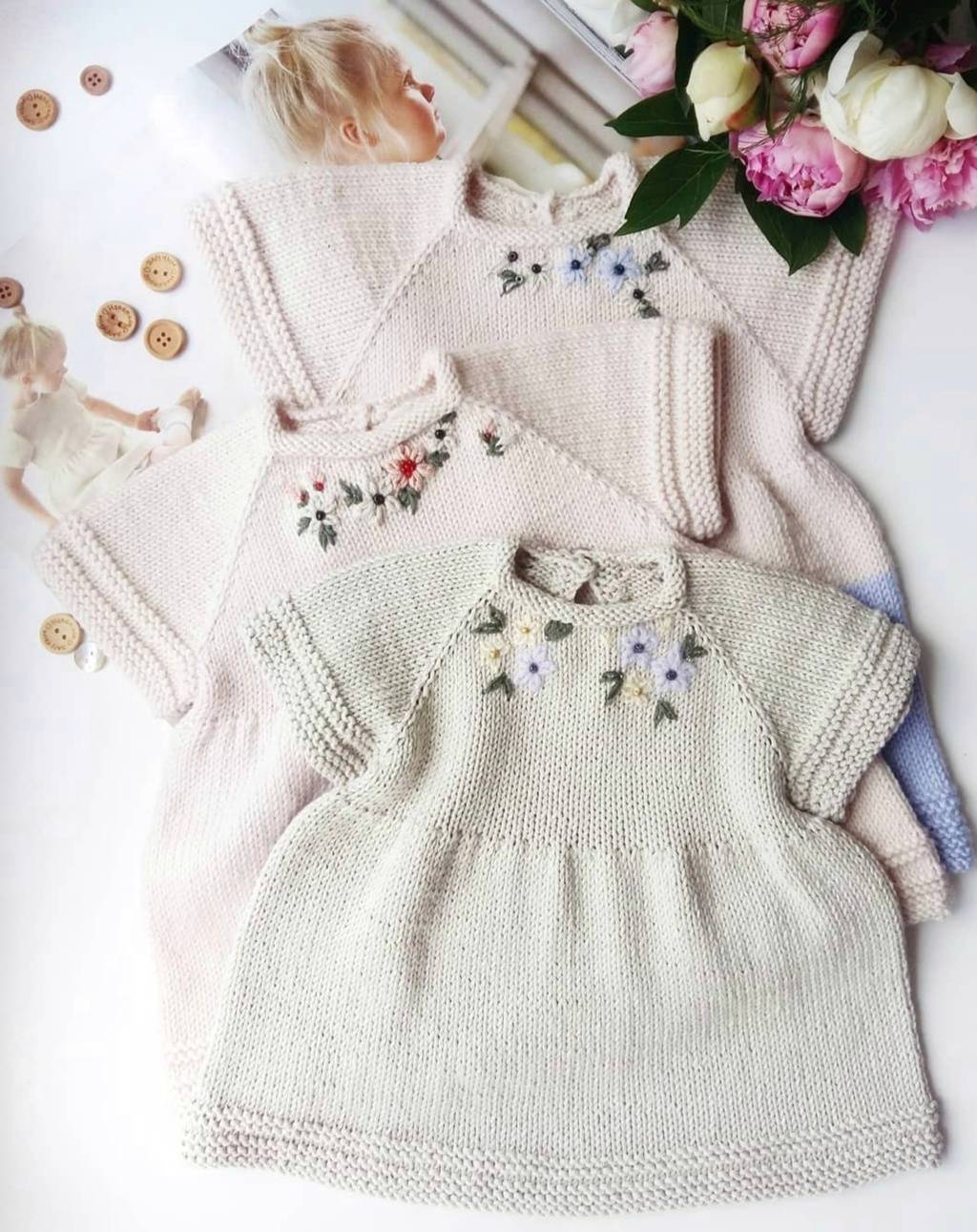 Кардиган “Cozy Cardi” + платье "Mary Dress"