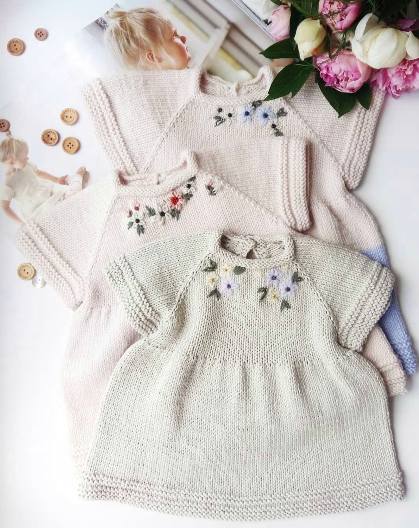 Кардиган “Cozy Cardi” + платье "Mary Dress"