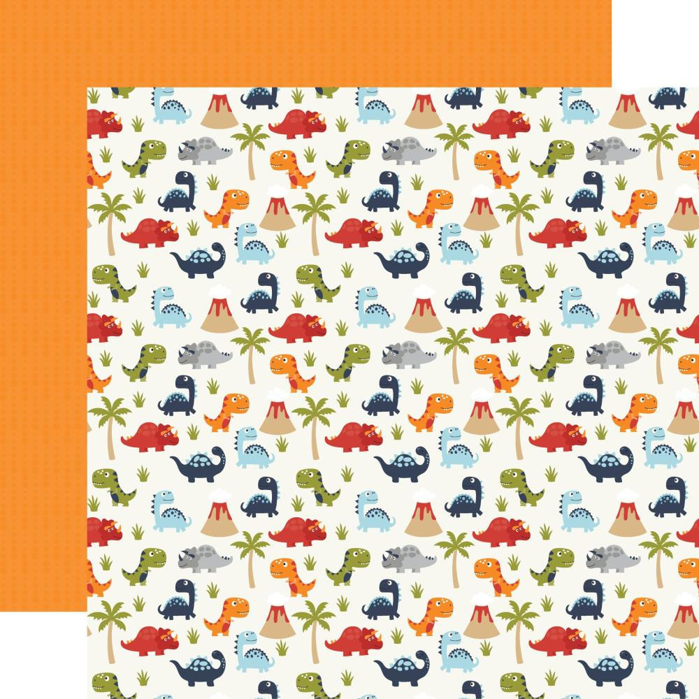 Лист двухсторонней бумаги "Dino-Mite" из коллекции All Boy