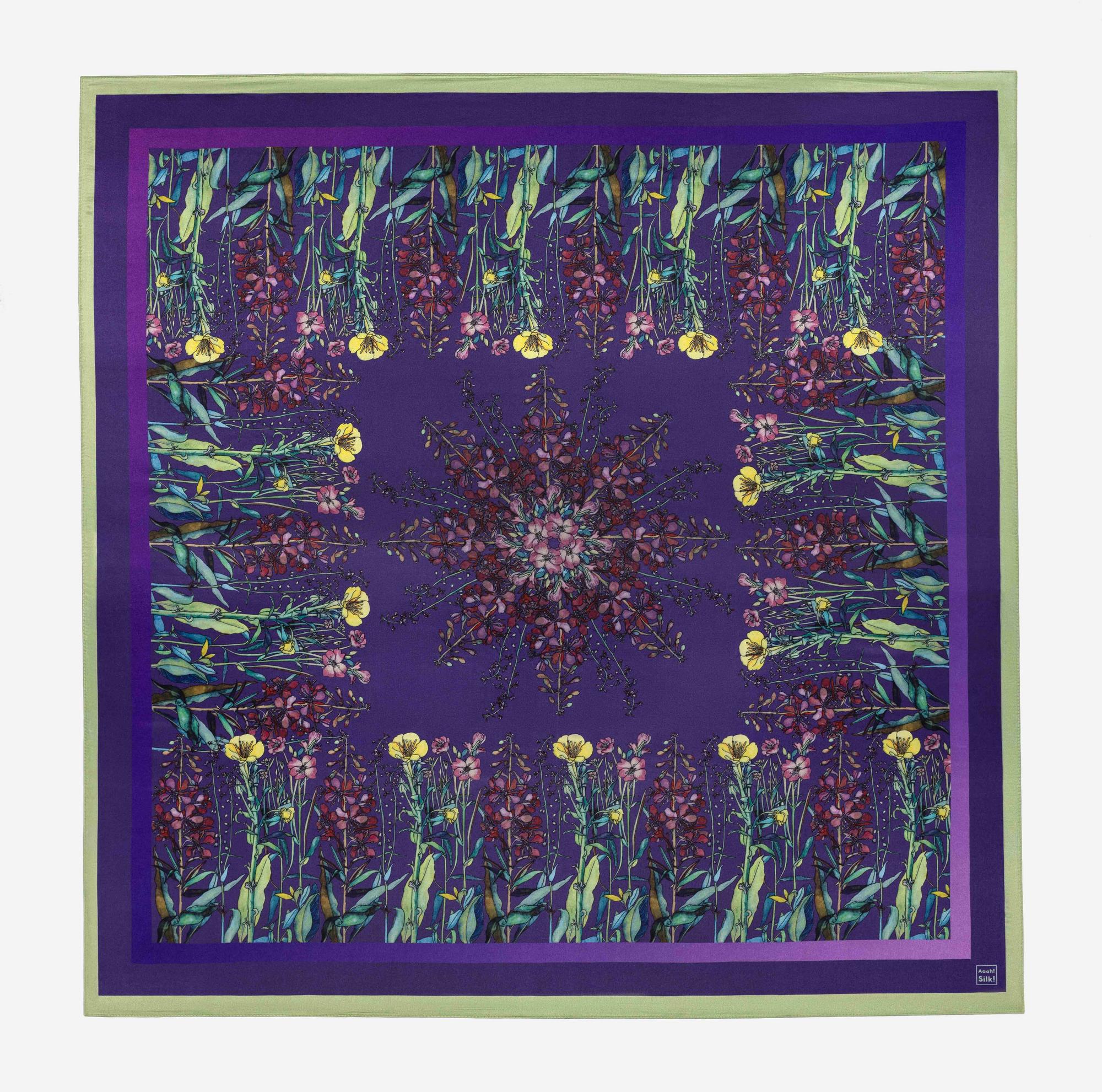 Платок "Цирцея Парижская" ("Violet Lutetiana")