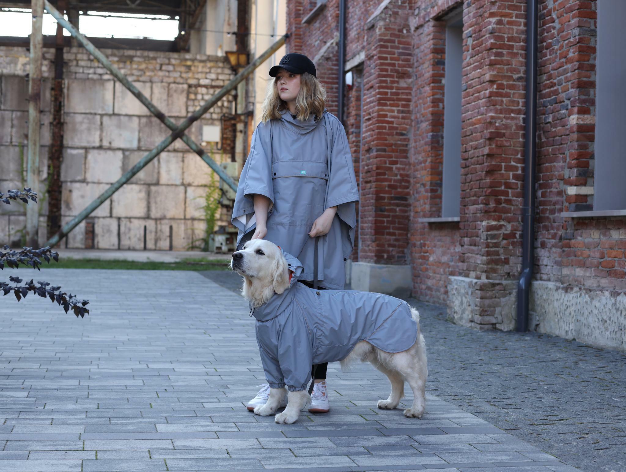 Мембранний дощовик собачника Grey
