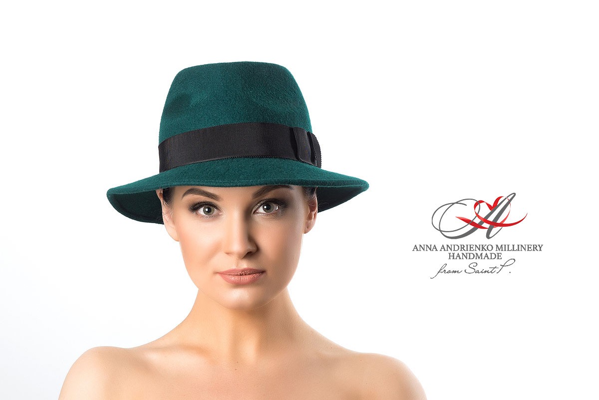 Фетровая женская шляпа: способ изготовления