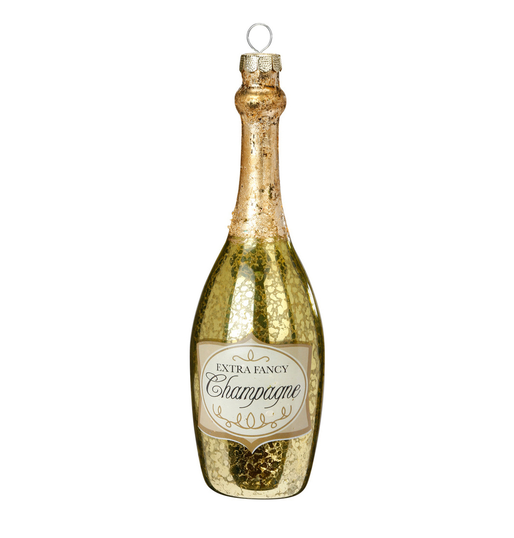Champagne bottle glass 15 cm