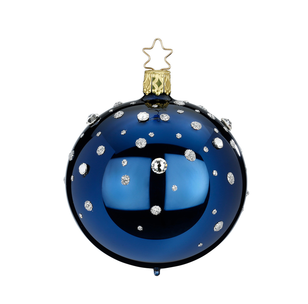 Galaxy Christmas tree ornament 8 cm by Inge-Glas