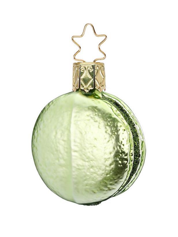 Macaroons glass ornament, 5 cm