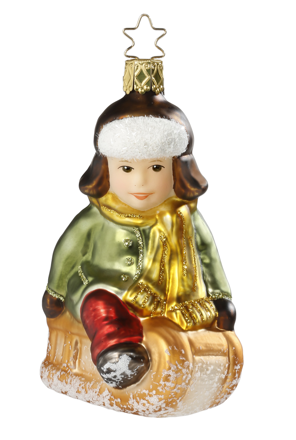 Sleigh Ride ornament, 11.5 cm