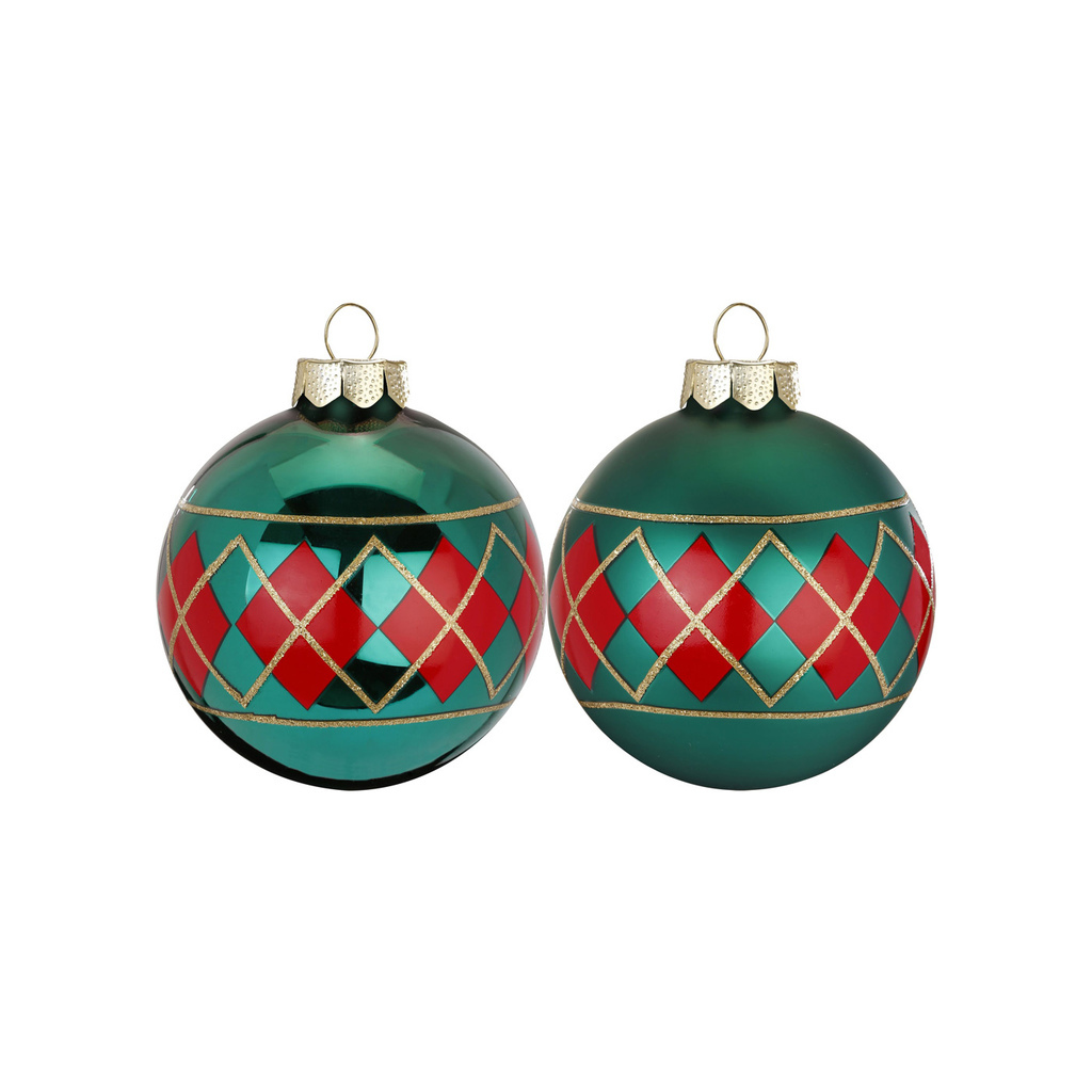 Argyle Ornament, 2-way sorted, 6 cm, glass