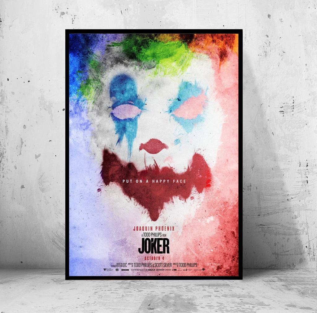 Постер на ПВХ 3 мм. "Джокер / Joker" (Хоакин Феникс / Joaquin Phoenix) #4