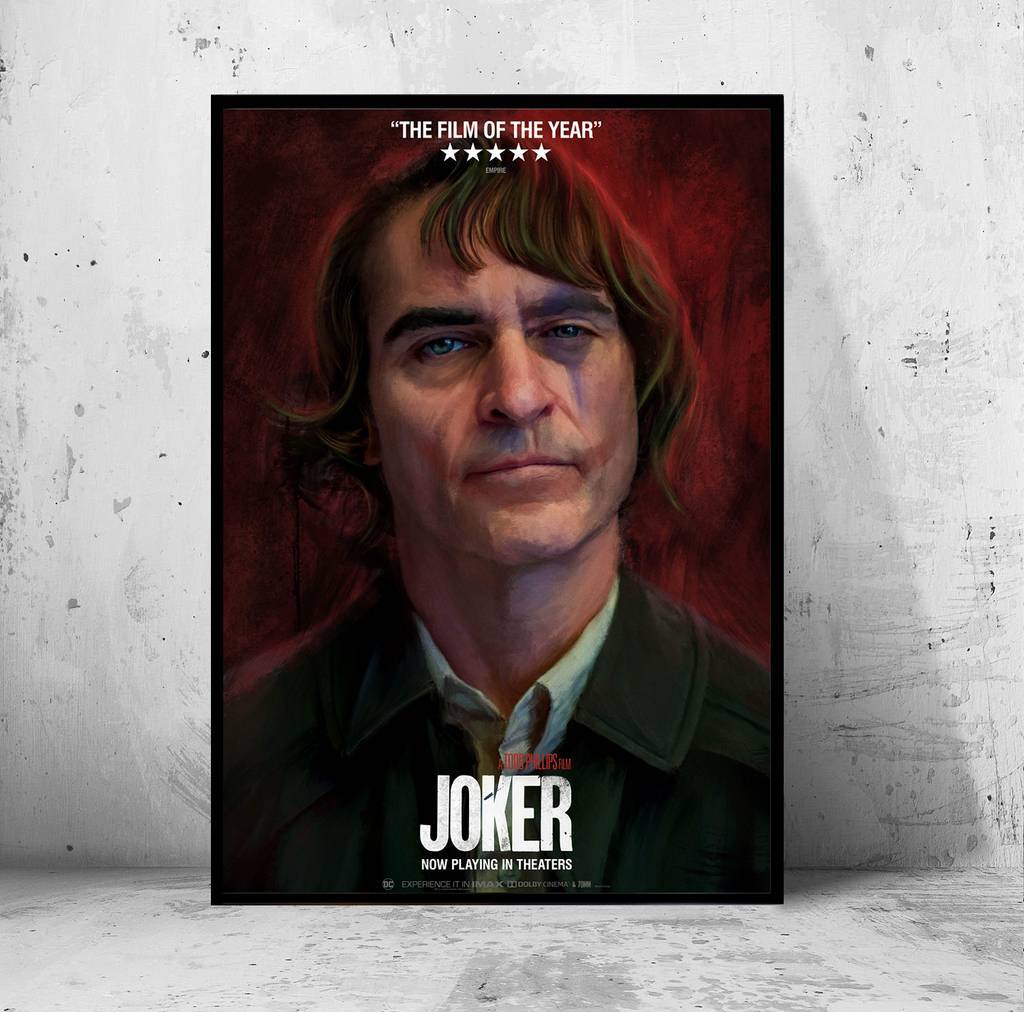 Постер на ПВХ 3 мм. "Джокер / Joker" (Хоакин Феникс / Joaquin Phoenix) #5