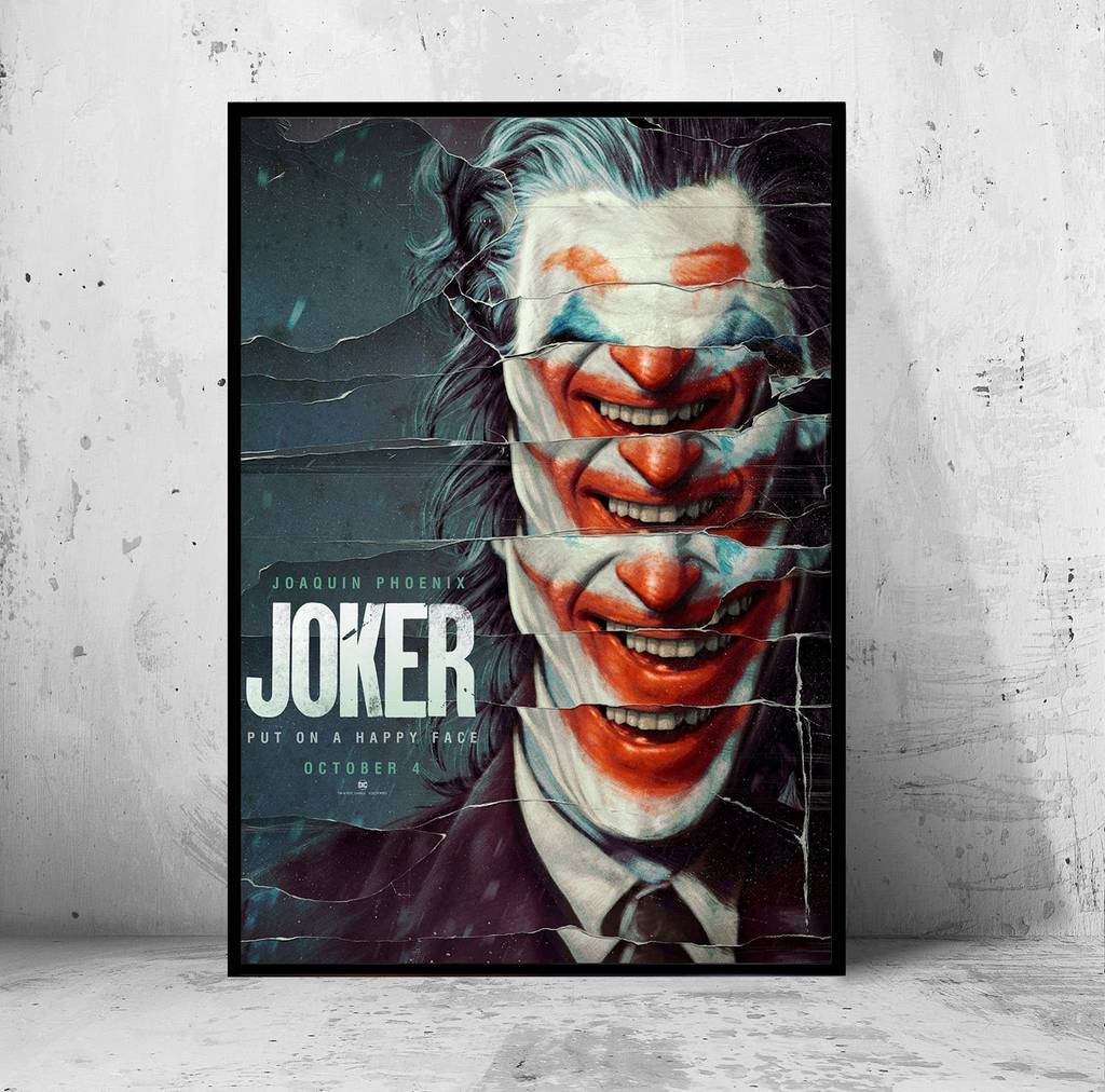 Постер на ПВХ 3 мм. "Джокер / Joker" (Хоакин Феникс / Joaquin Phoenix) #21