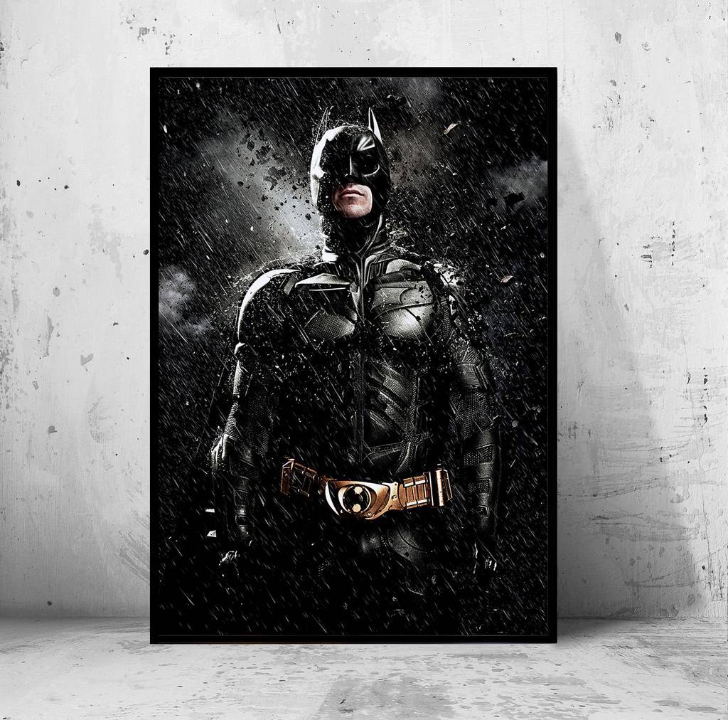 Постер на ПВХ 3 мм. "Batman: The Dark Knight Rises / Бэтмен: Тёмный рыцарь: Возрождение легенды" #4