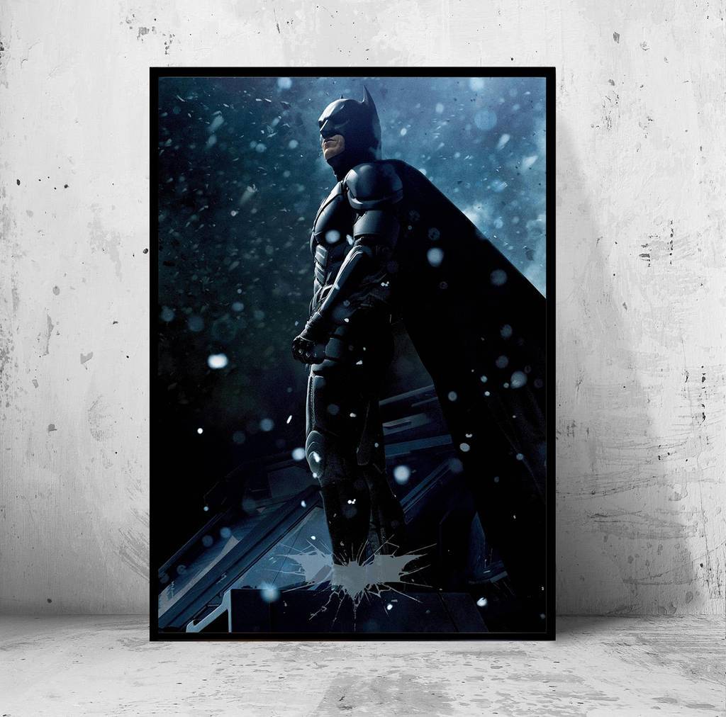 Постер на ПВХ 3 мм. "Batman: The Dark Knight Rises / Бэтмен: Тёмный рыцарь: Возрождение легенды" #7