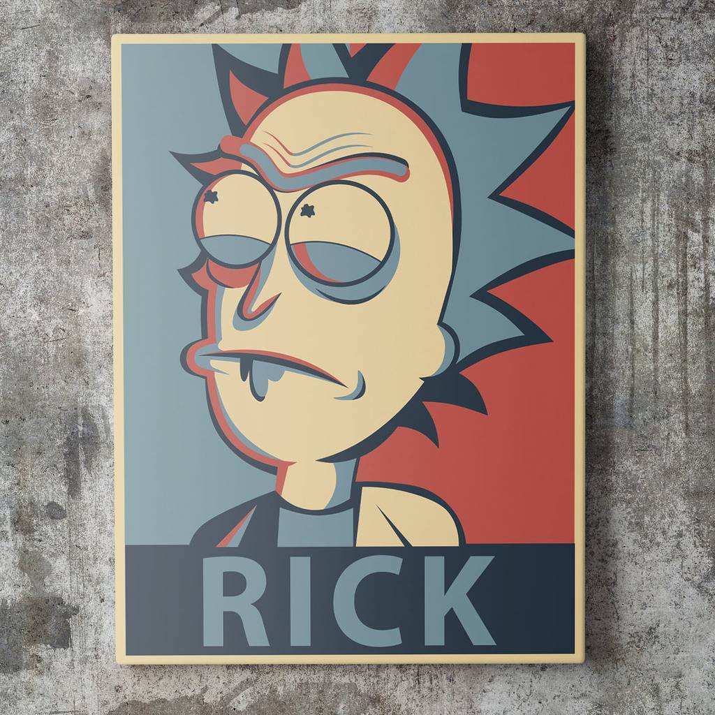 Картина Рик и Морти \ Rick and Morty