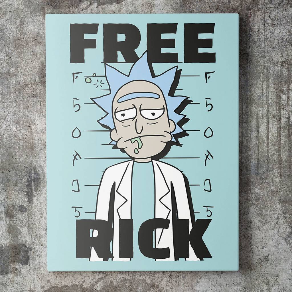 Картина Рик и Морти \ Rick and Morty
