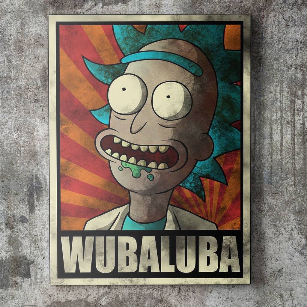 Картина Рик и Морти \ Rick and Morty