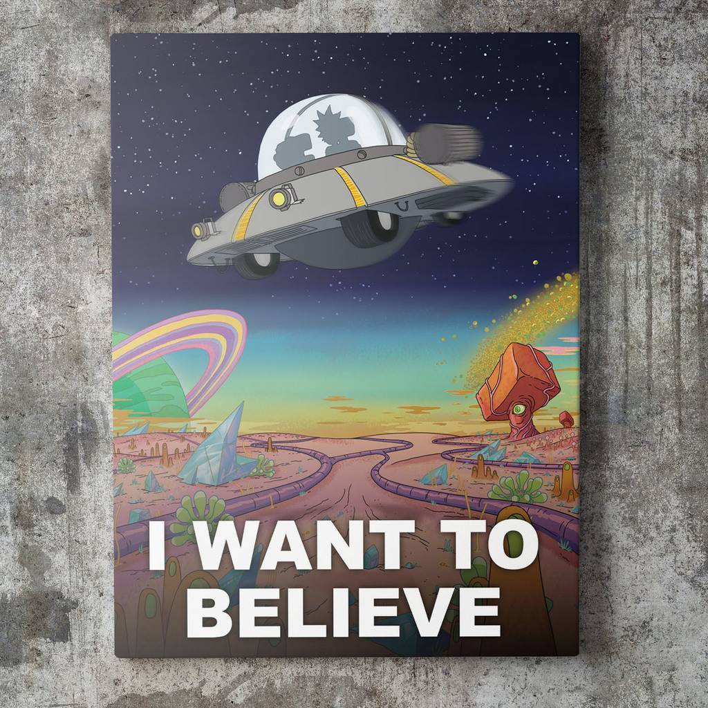 Картина Рик и Морти \ Rick and Morty