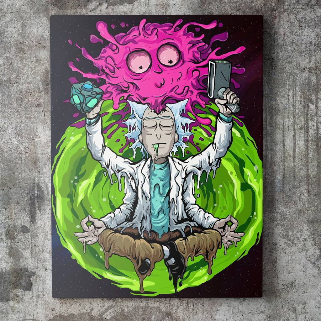 Картина Рик и Морти \ Rick and Morty