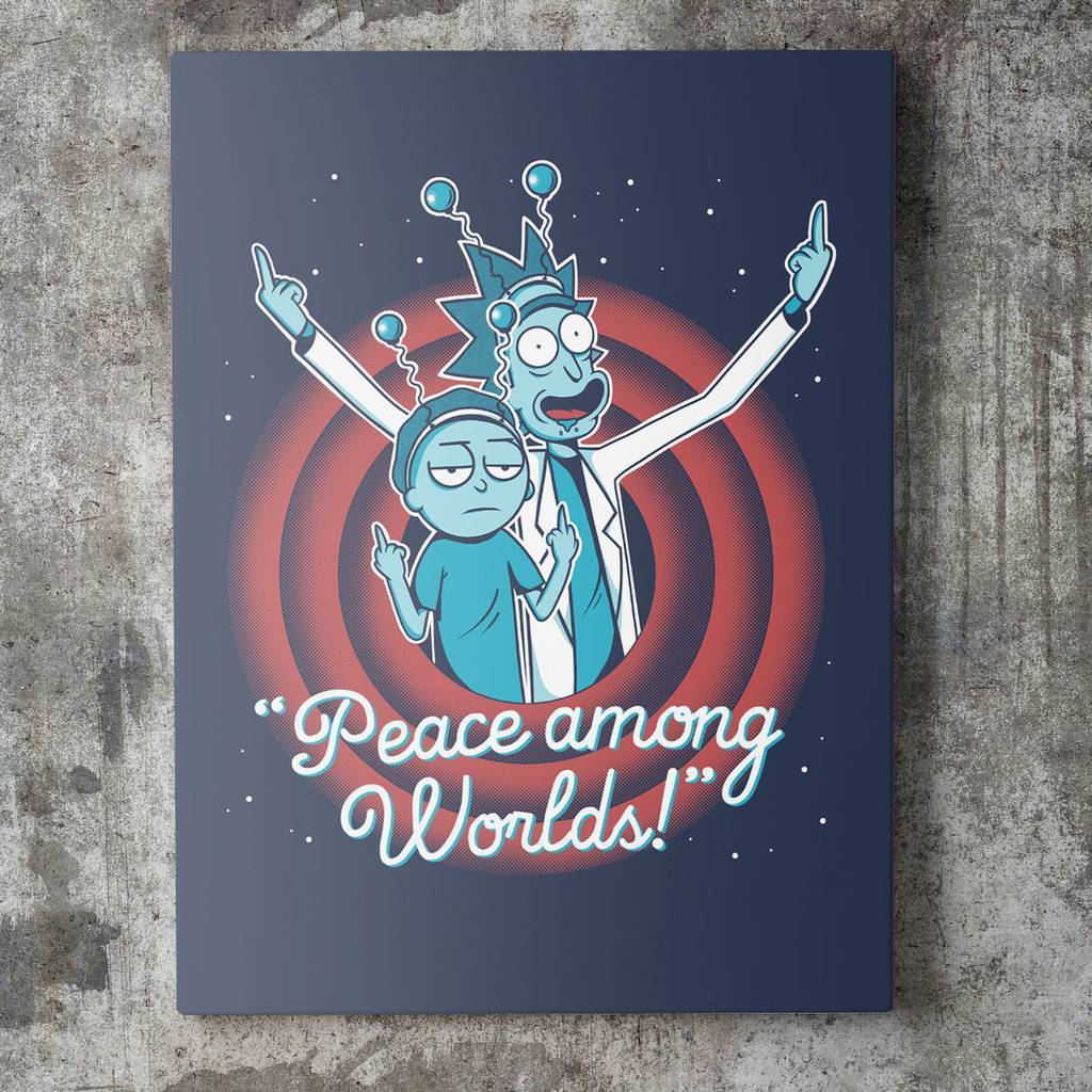 Картина Рик и Морти \ Rick and Morty
