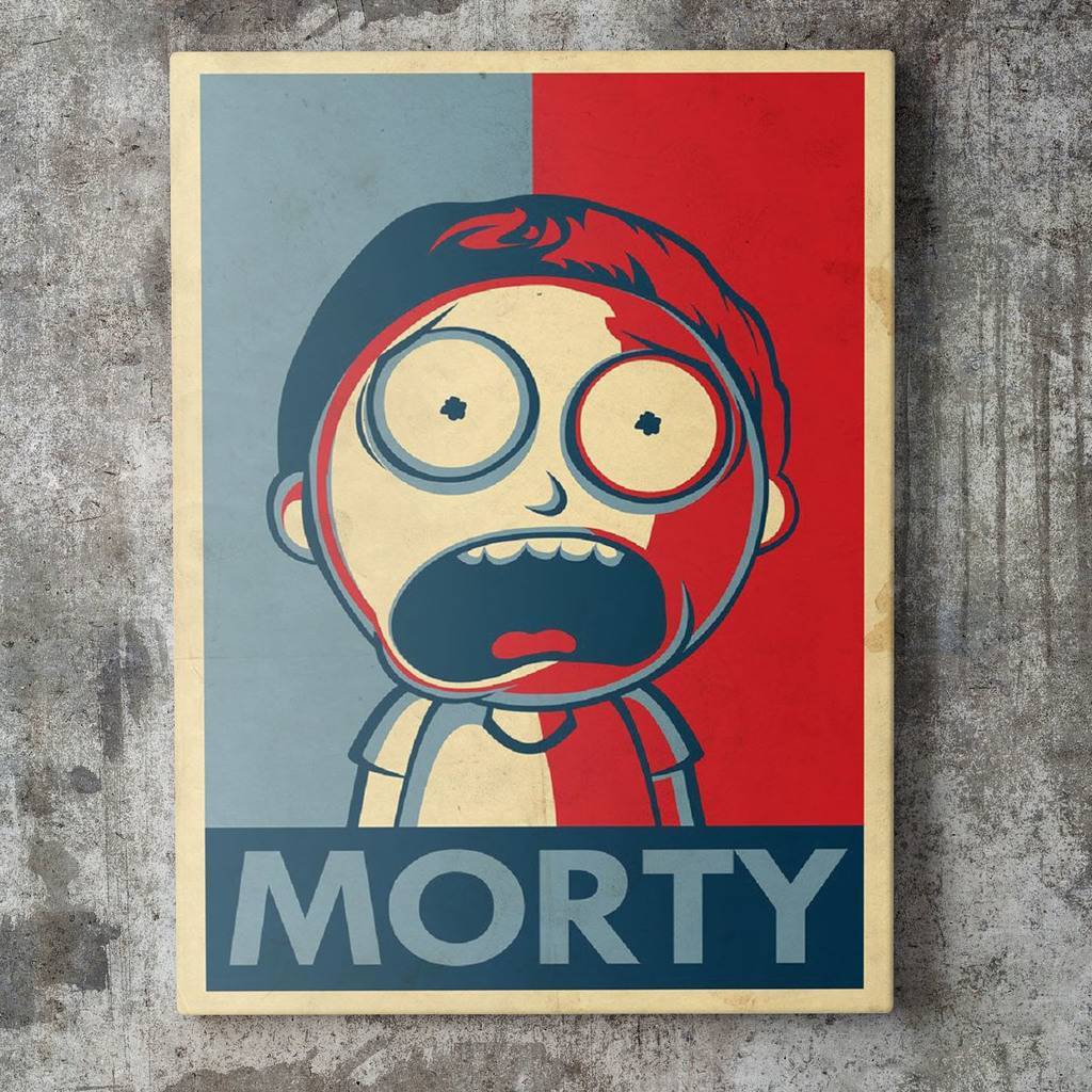 Картина Рик и Морти \ Rick and Morty
