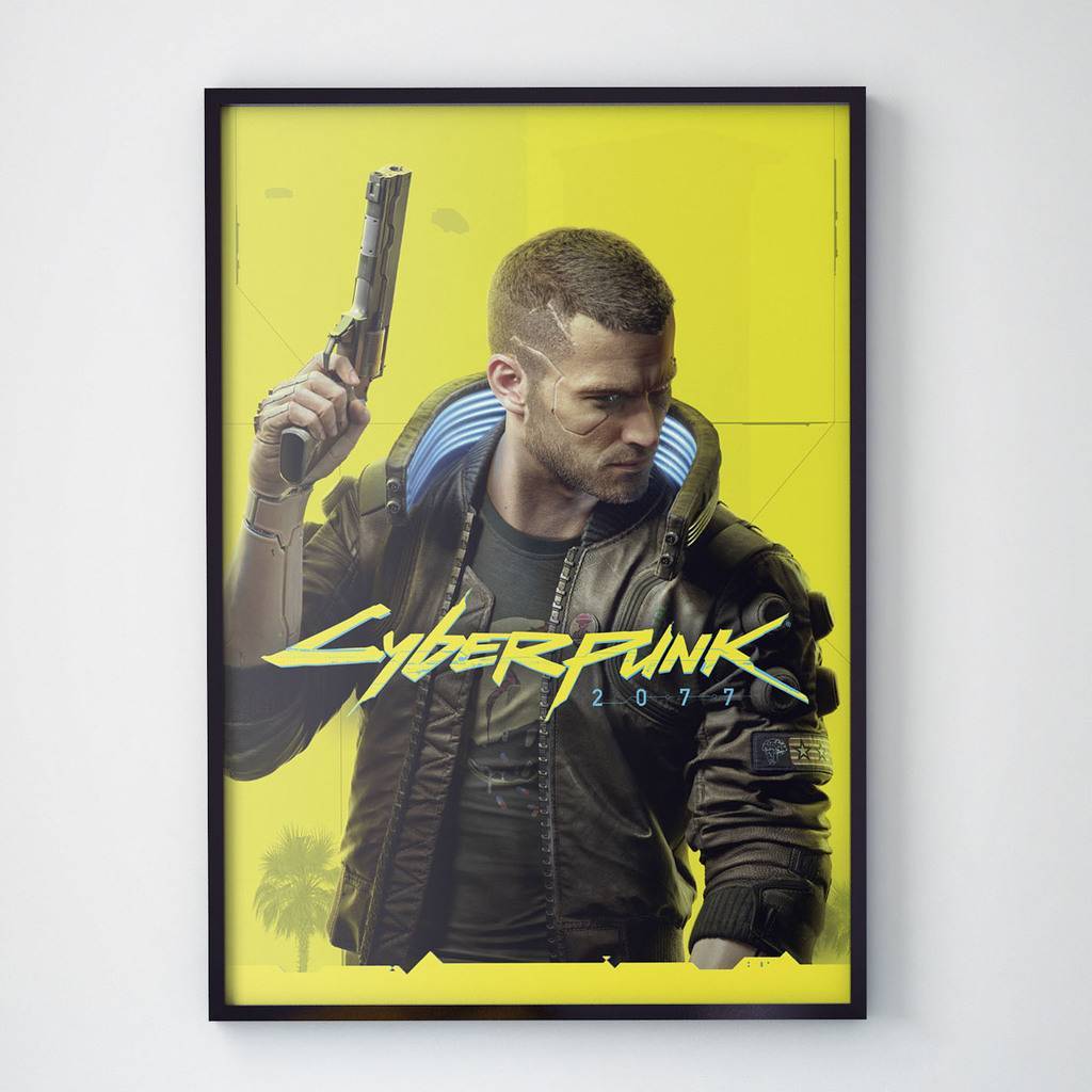 Постер Cyberpunk 2077 | Купити плакат в Україні