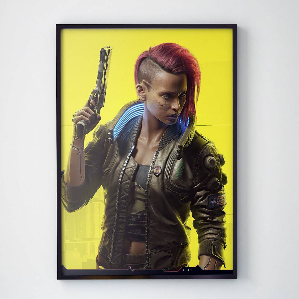 Постер Cyberpunk 2077 | Купити плакат в Україні