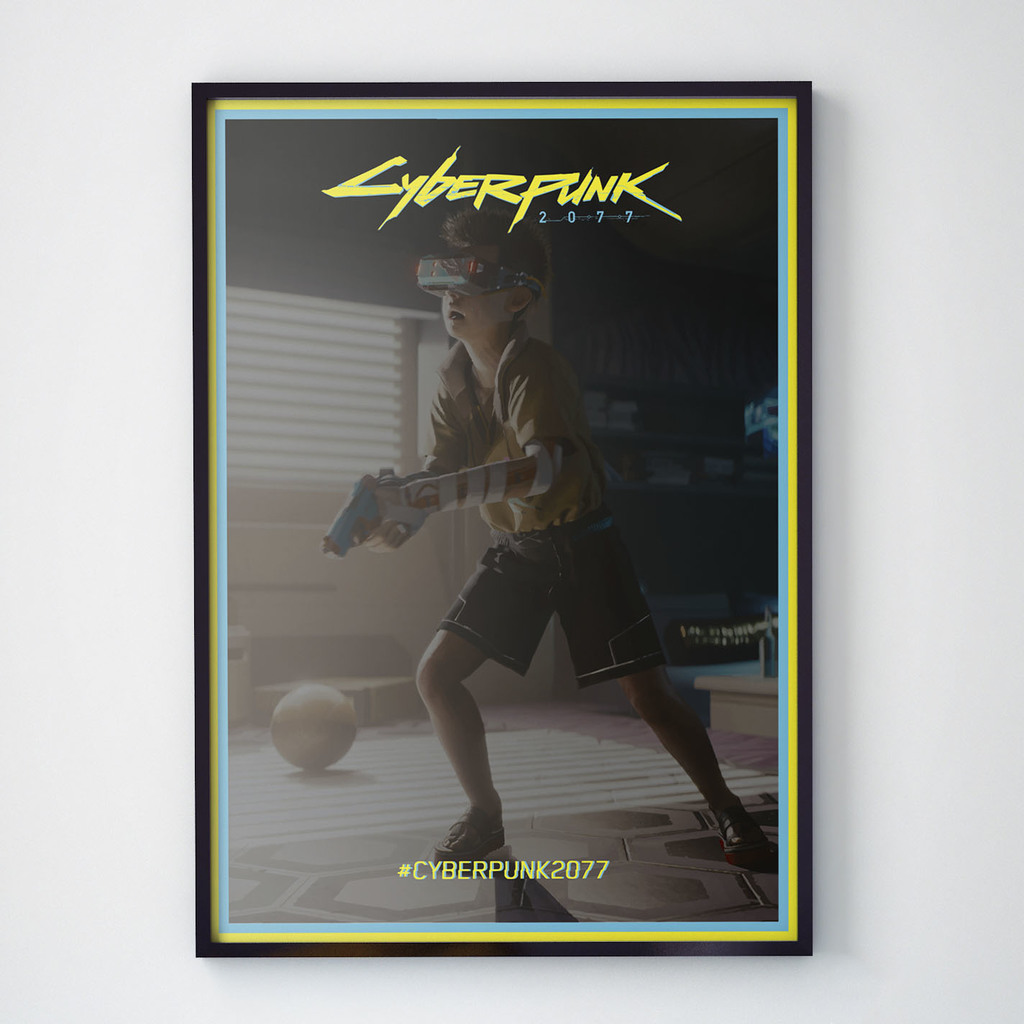 Постер Cyberpunk 2077 | Купити плакат в Україні