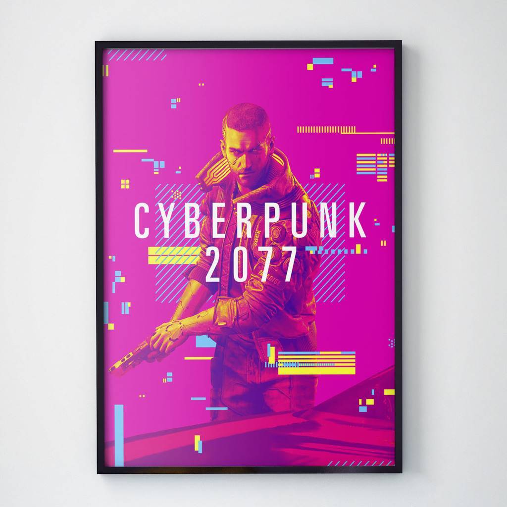Постер Cyberpunk 2077 | Купити плакат в Україні