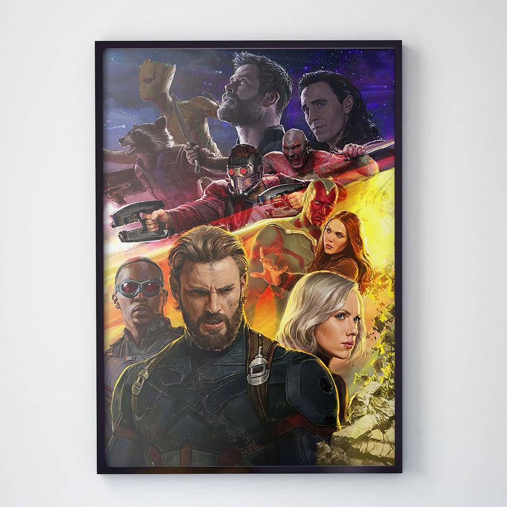 Постер "Marvel Avengers / Марвел Мстители" (MA1021)