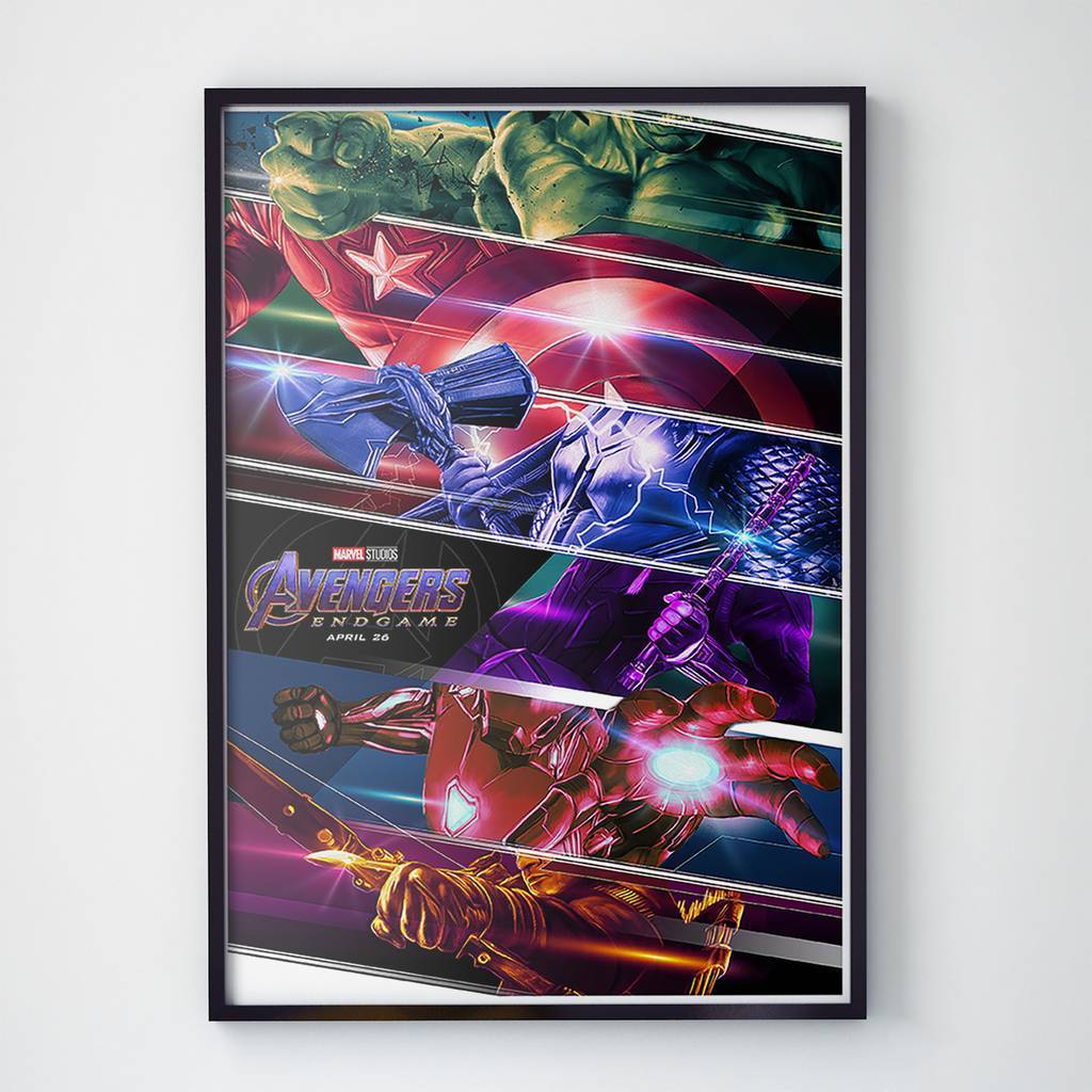 Постер "Marvel Avengers / Марвел Мстители" (MA1048)