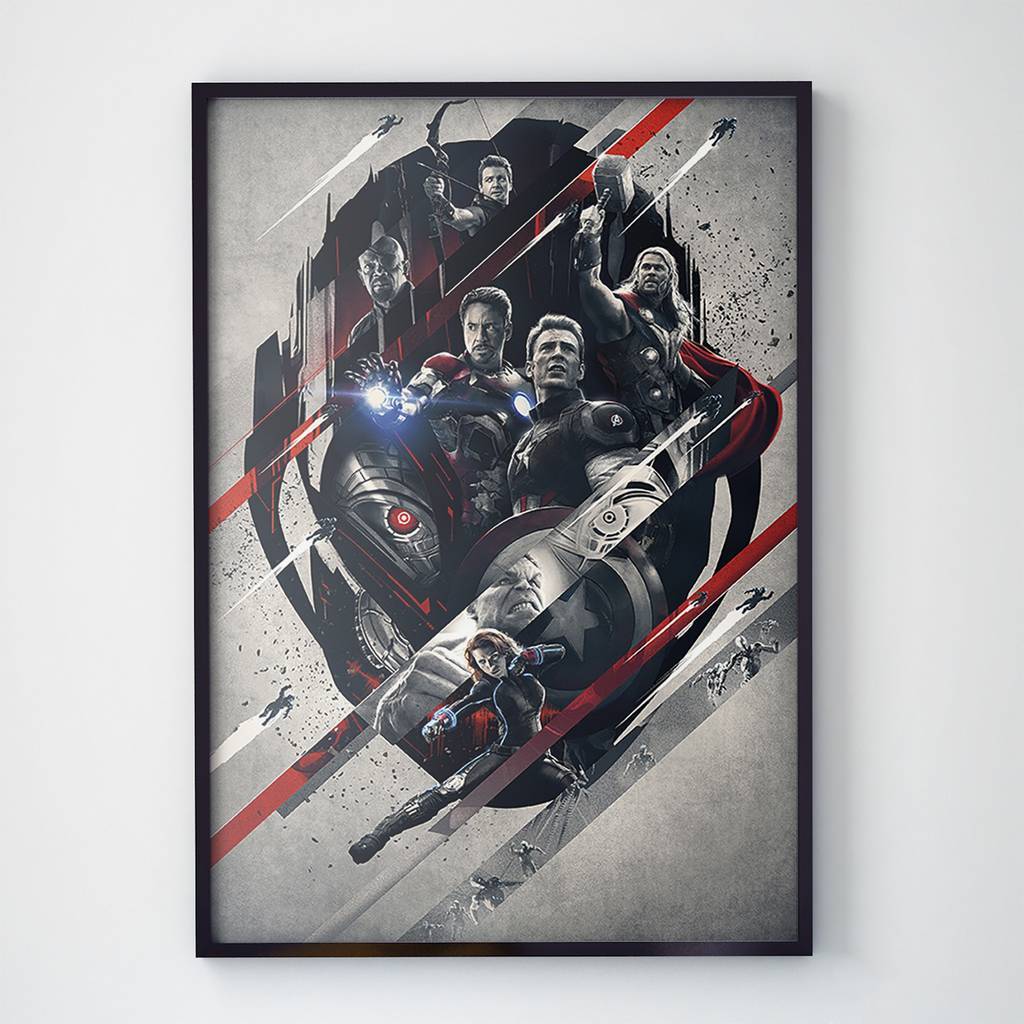 Постер "Marvel Avengers / Марвел Мстители" (MA1087)