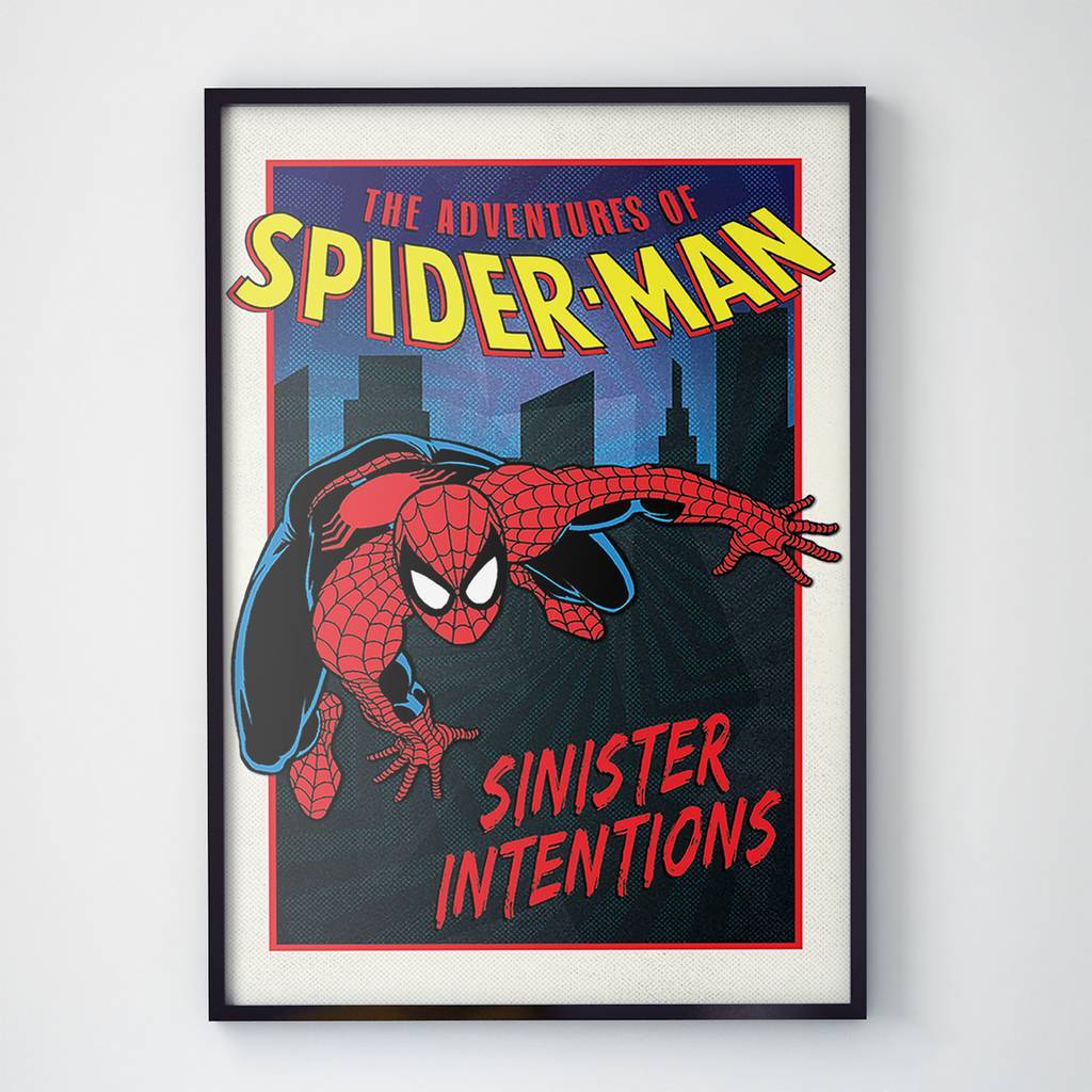 Постер Человек-Паук / Spider-Man (SMC110)