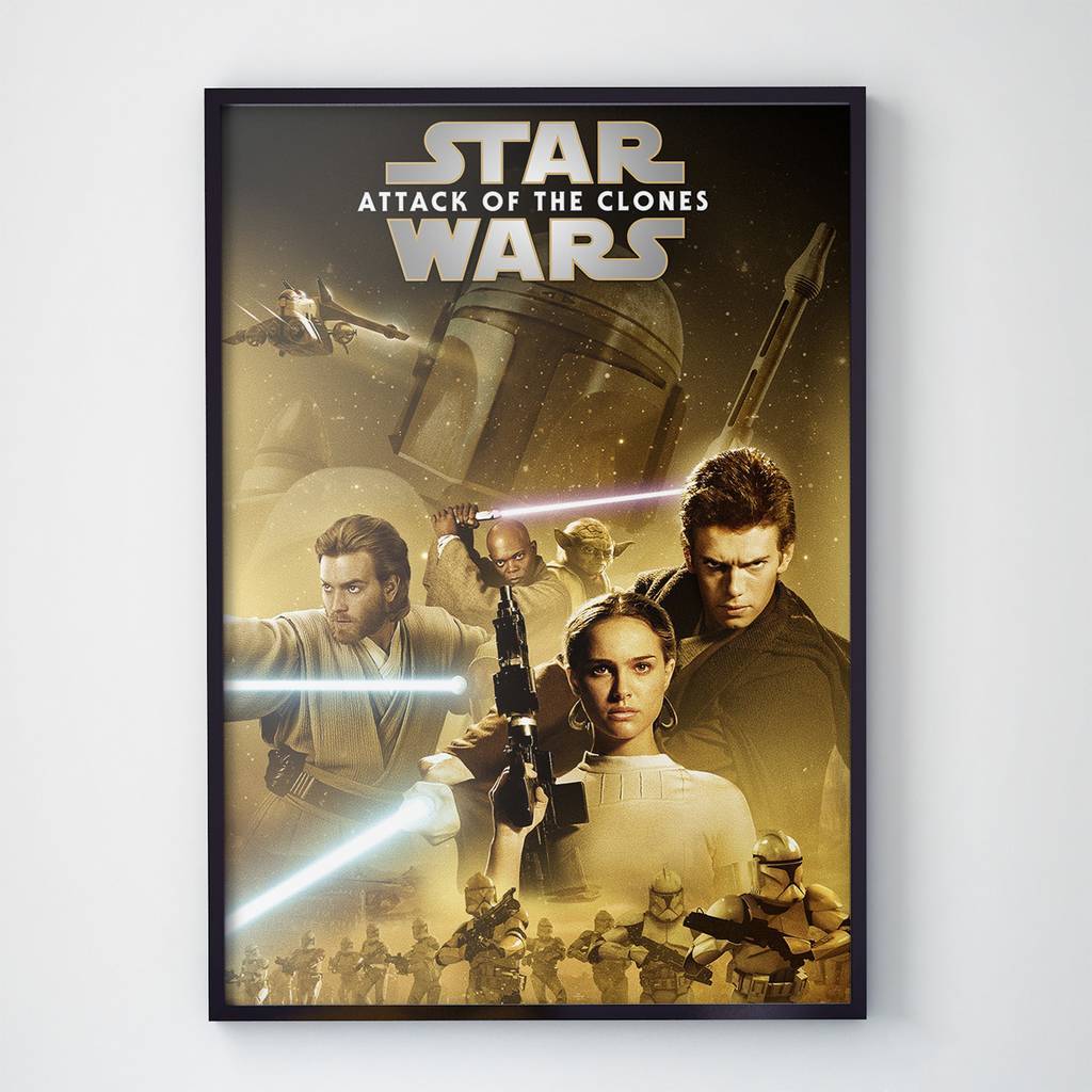 Постер Star Wars: Episode 2 - Attack of the Clones (SWZ142)
