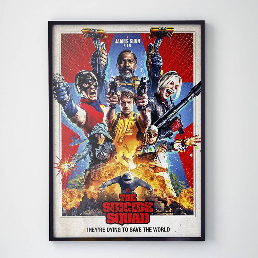 Постер Отряд самоубийц: Миссия навылет / The Suicide Squad SQ1013