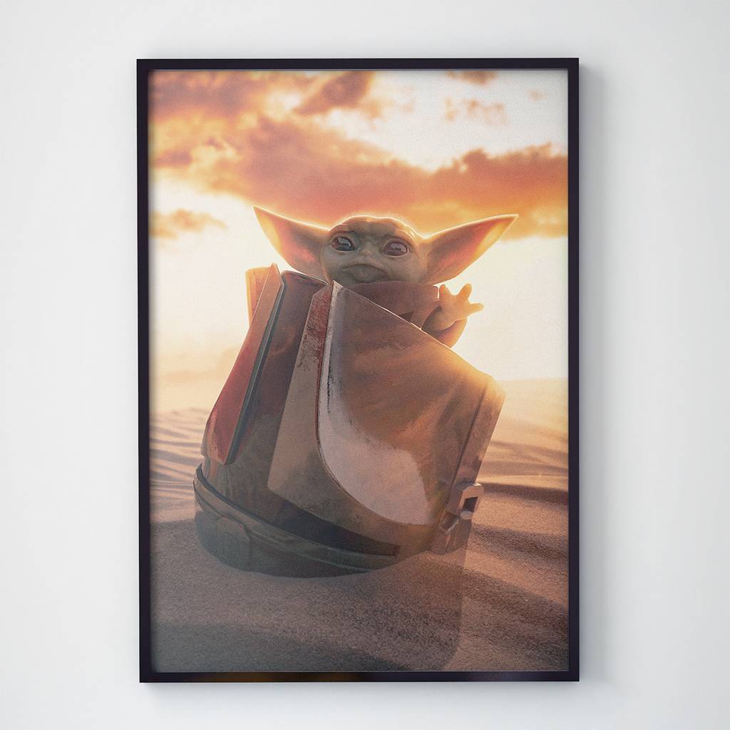 Постер Мандалорец / the Mandalorian