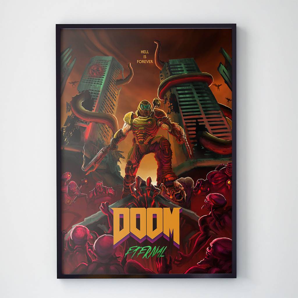 Постер DOOM | Купити плакат в Україні
