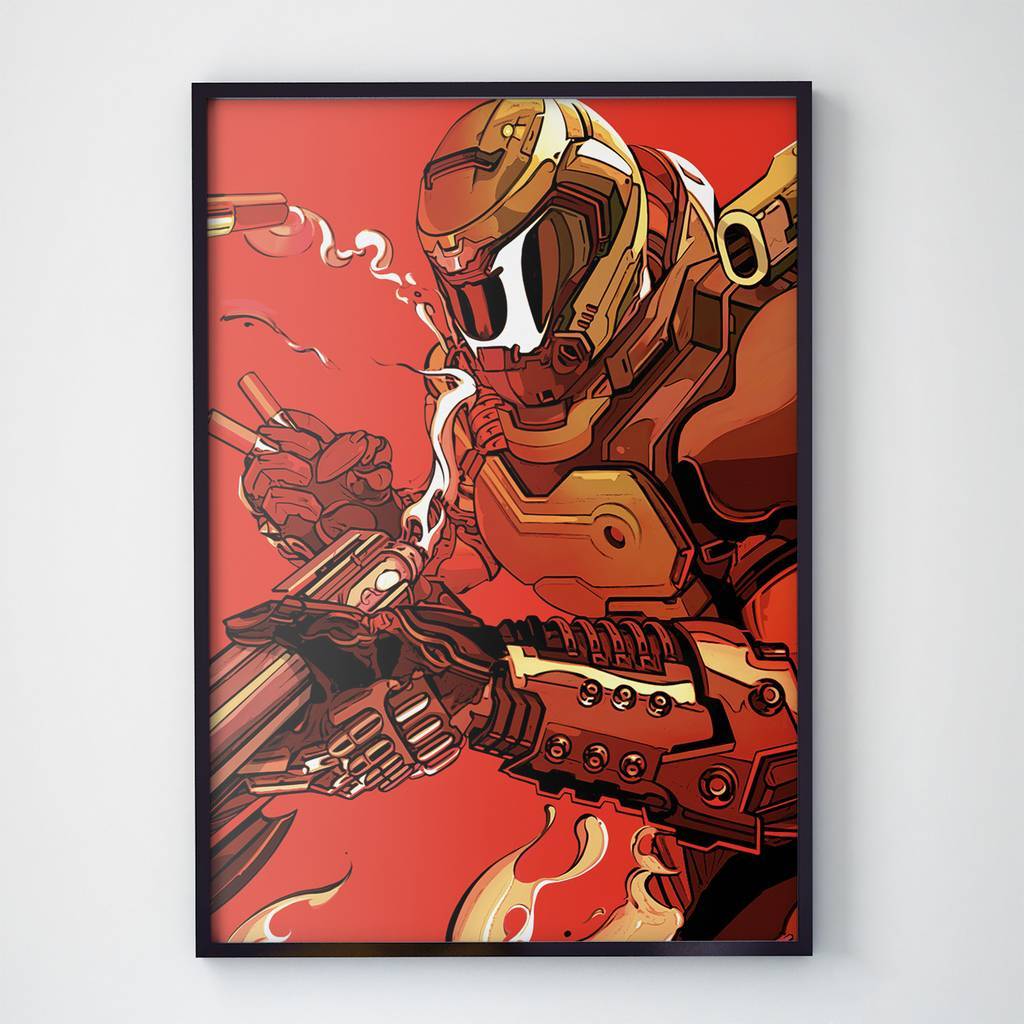 Постер DOOM | Купити плакат в Україні