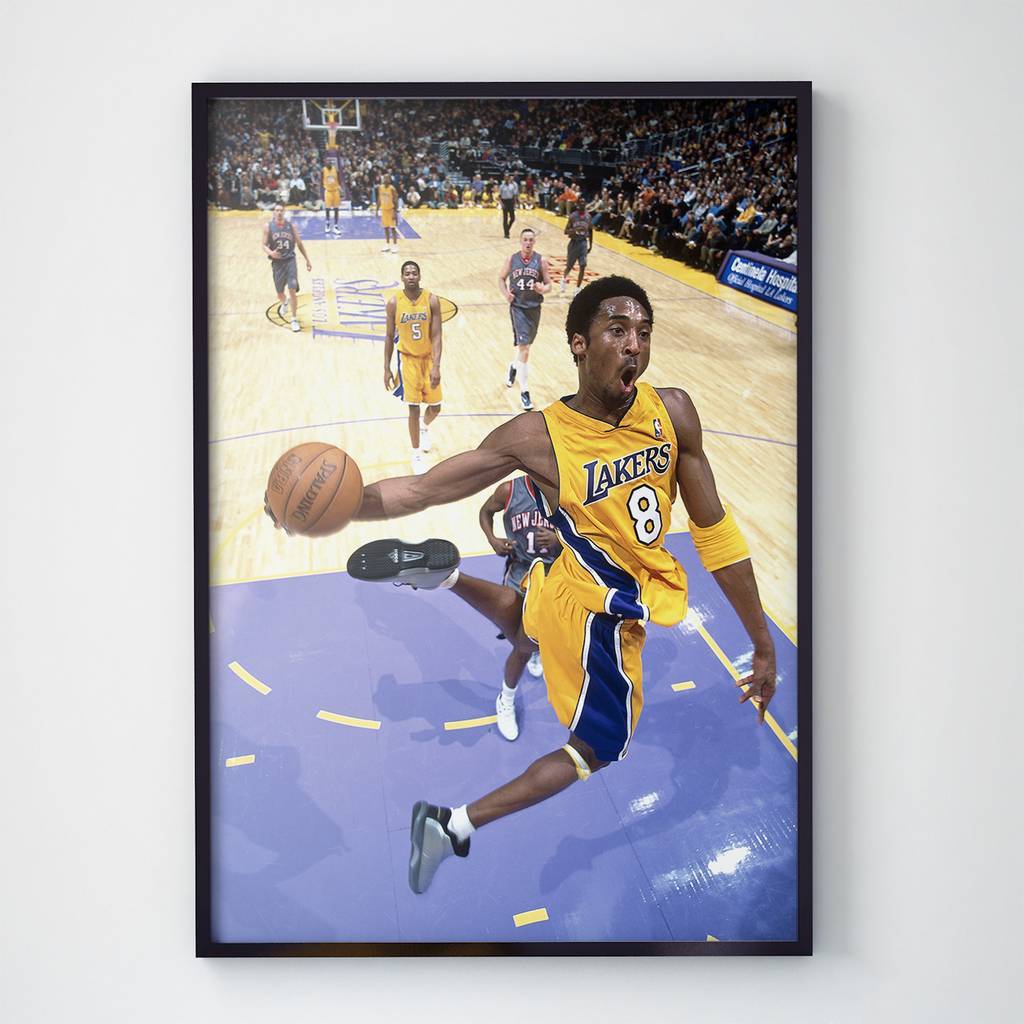 Постер баскетбол Коби Брайант / Kobe Bryant (KB1009)