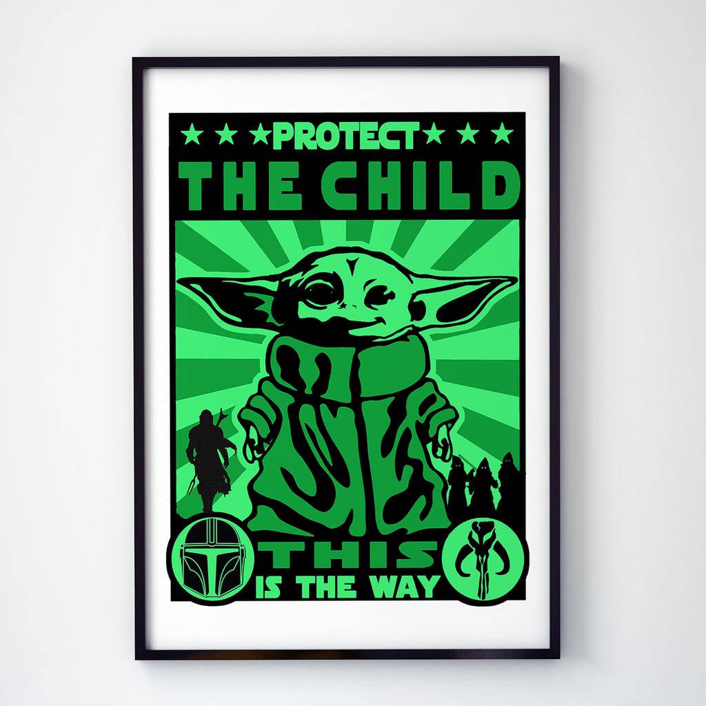 Постер Грогу / Grogu (GU1001)